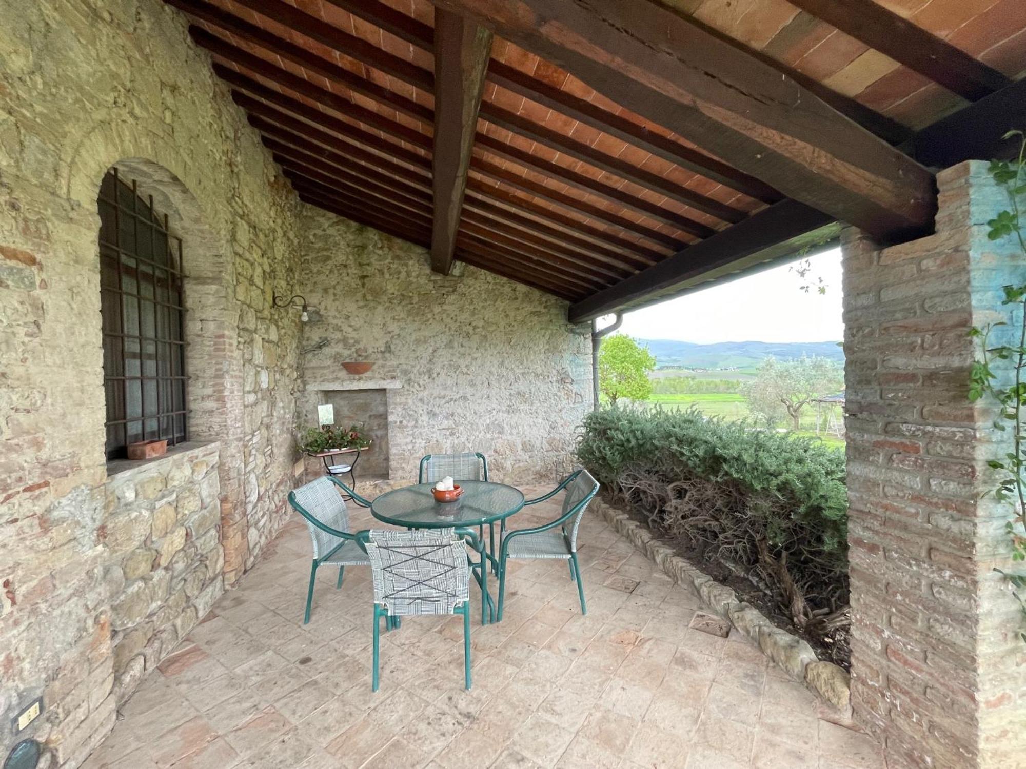 Agriturismo Le Sorbelle D'Orcia Con Piscina Pienza Eksteriør bilde