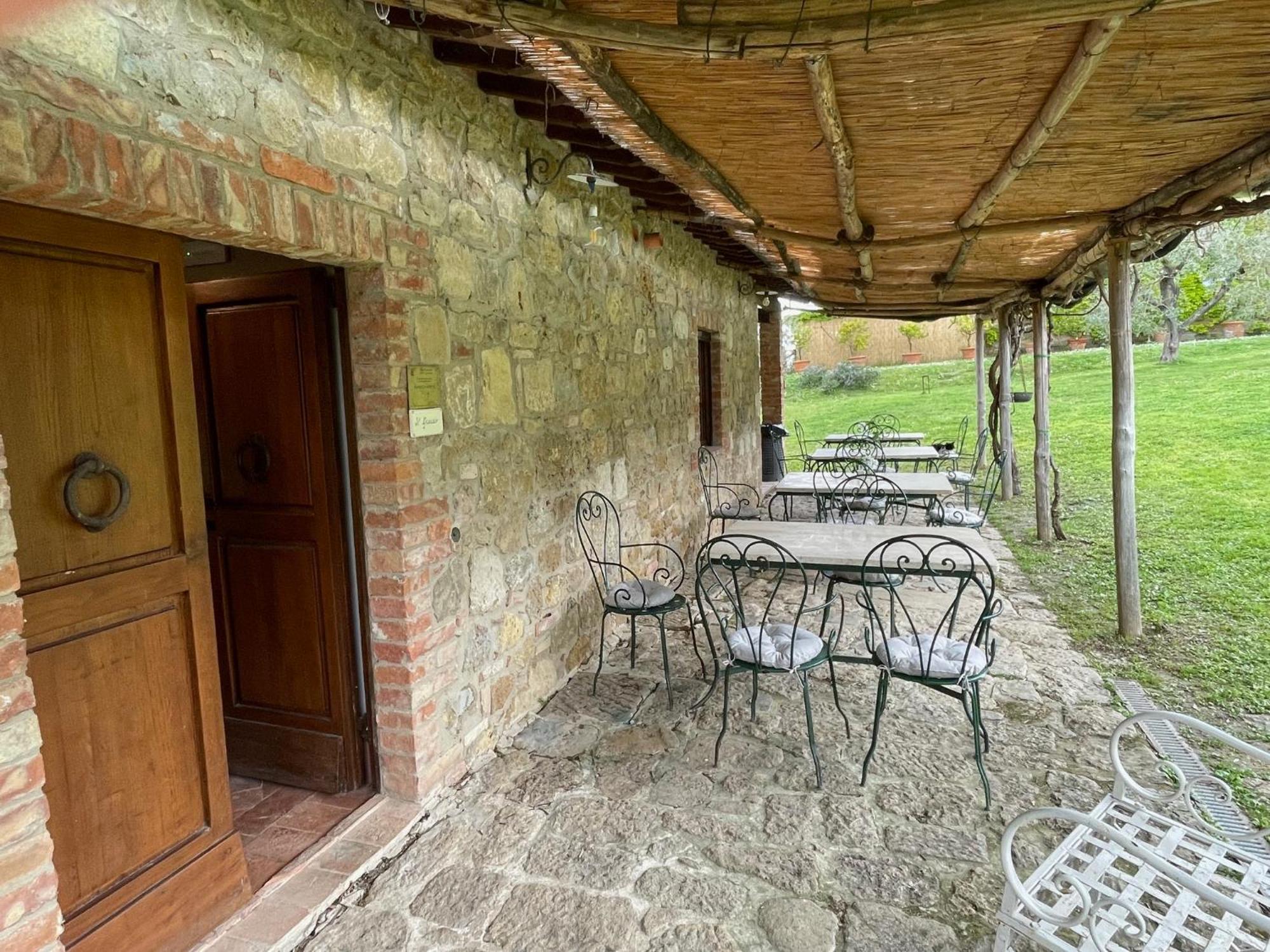 Agriturismo Le Sorbelle D'Orcia Con Piscina Pienza Eksteriør bilde