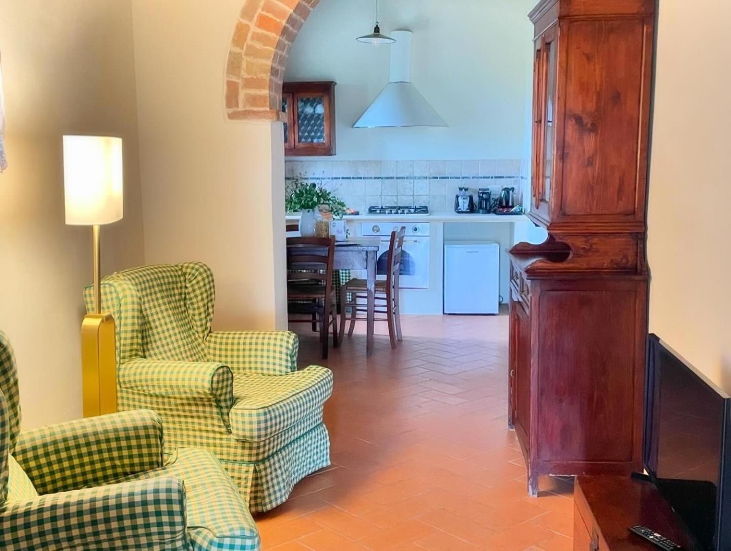 Agriturismo Le Sorbelle D'Orcia Con Piscina Pienza Eksteriør bilde