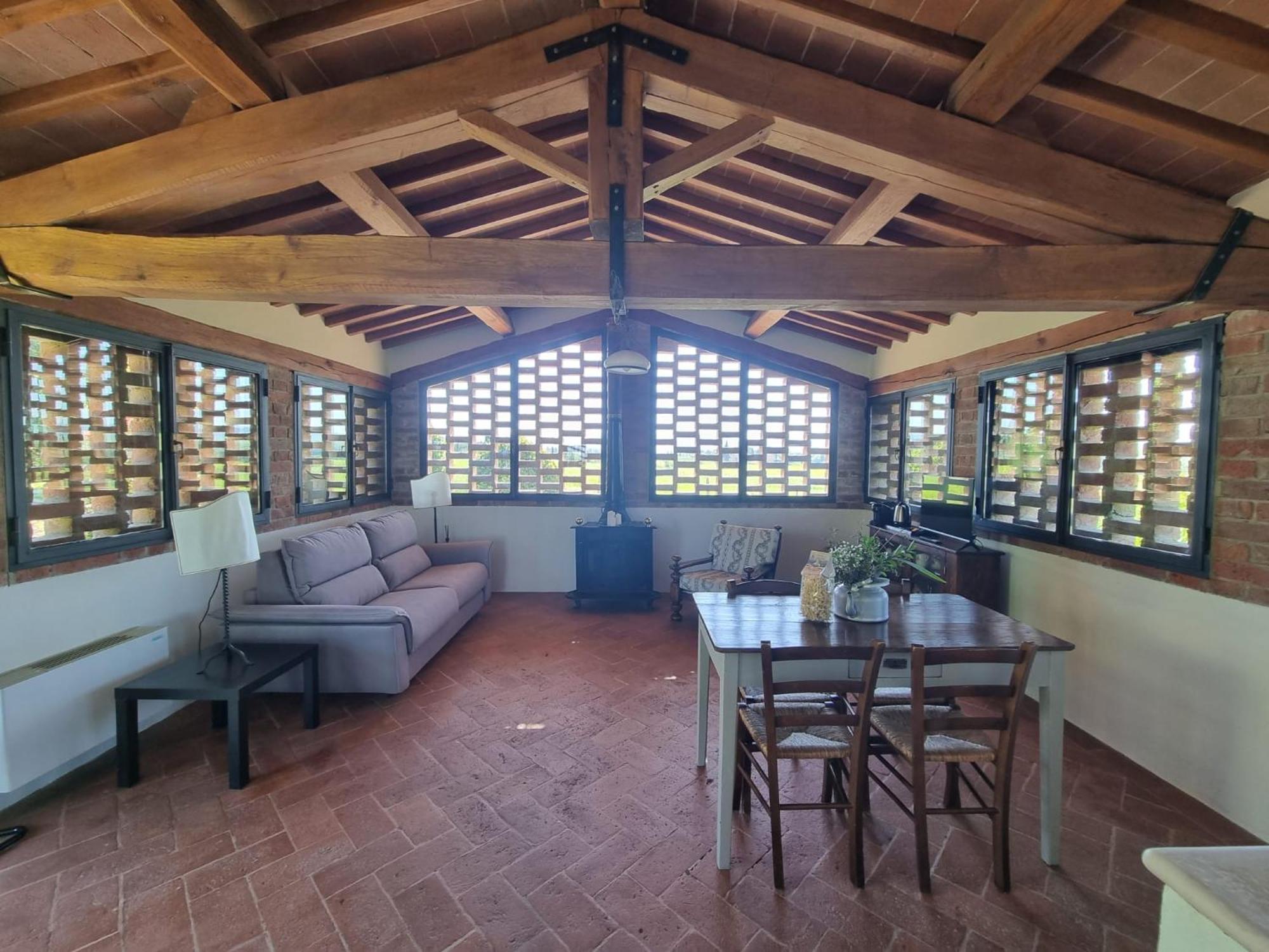 Agriturismo Le Sorbelle D'Orcia Con Piscina Pienza Eksteriør bilde