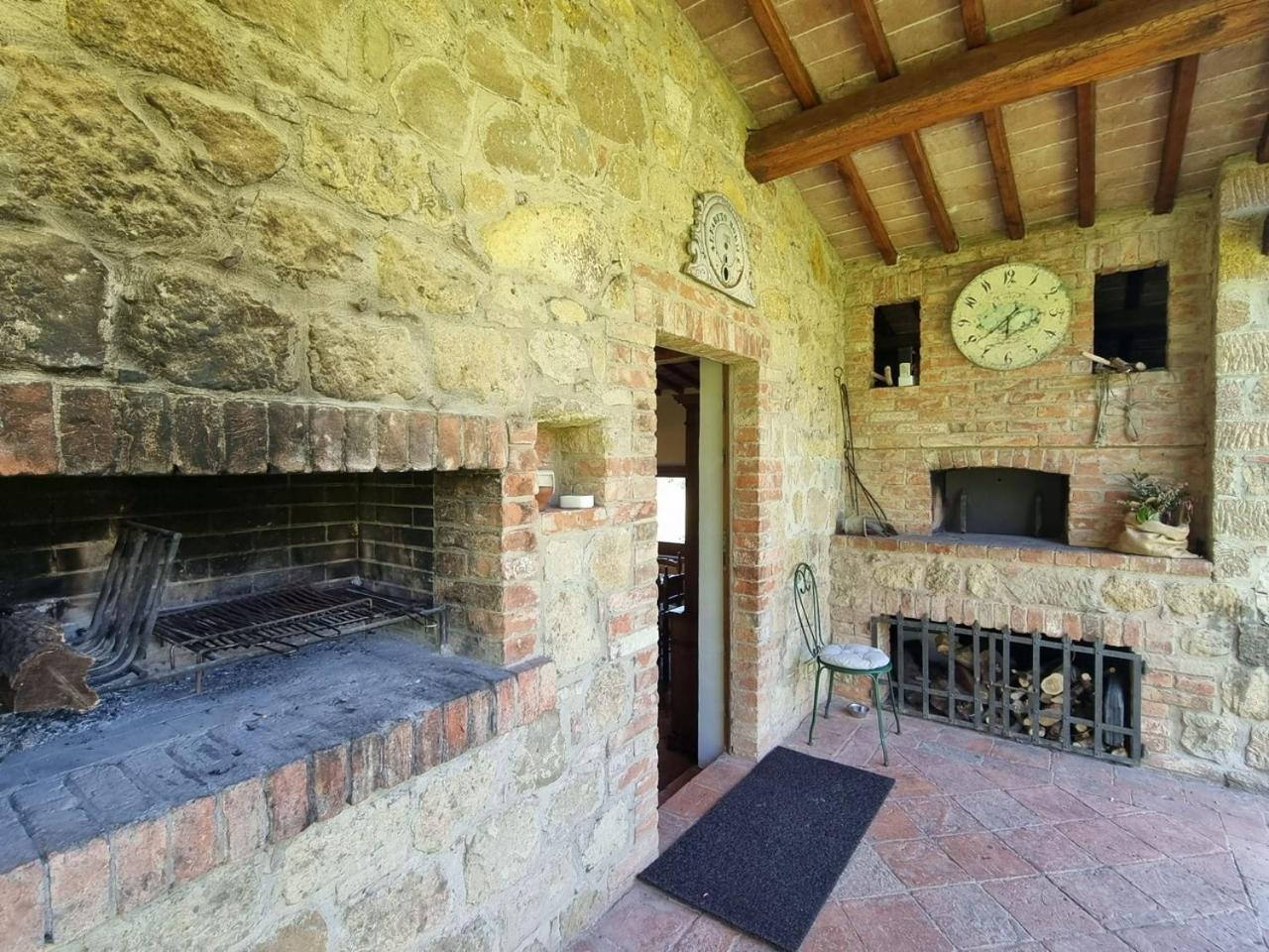 Agriturismo Le Sorbelle D'Orcia Con Piscina Pienza Eksteriør bilde