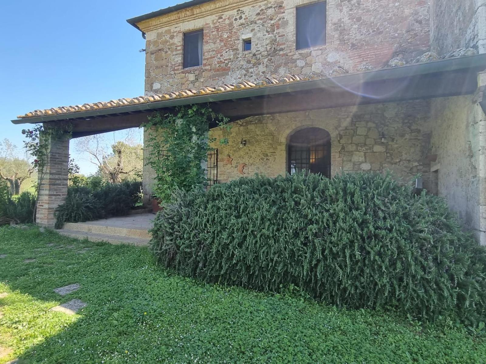 Agriturismo Le Sorbelle D'Orcia Con Piscina Pienza Eksteriør bilde